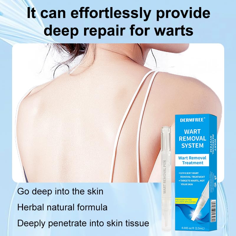 DERMFREE aplicación en verruga plantar para tratamiento localizado