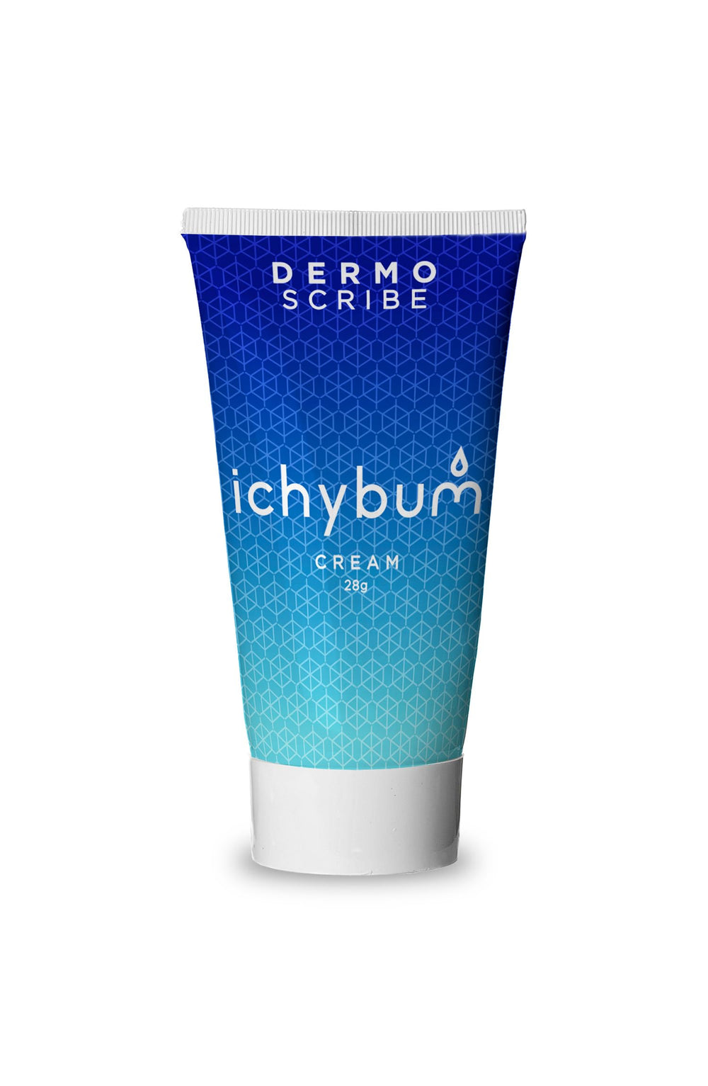 Dermoscribe Ichybum envase frontal mostrando tamaño y uso rápido