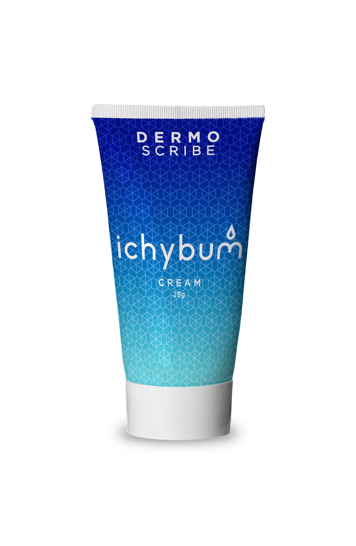 Dermoscribe Ichybum envase frontal mostrando tamaño y uso rápido