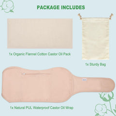DEROWN empaque del kit con instrucciones y piezas incluidas para uso inmediato