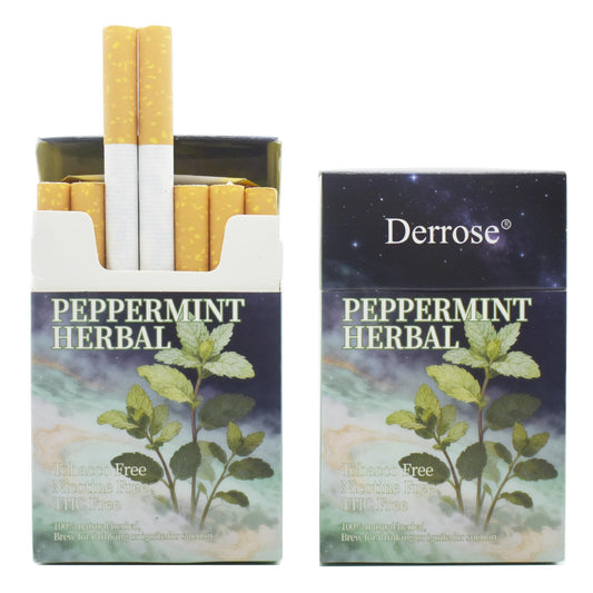 Derrose empaque frontal con 40 unidades, presentación práctica y refrescante