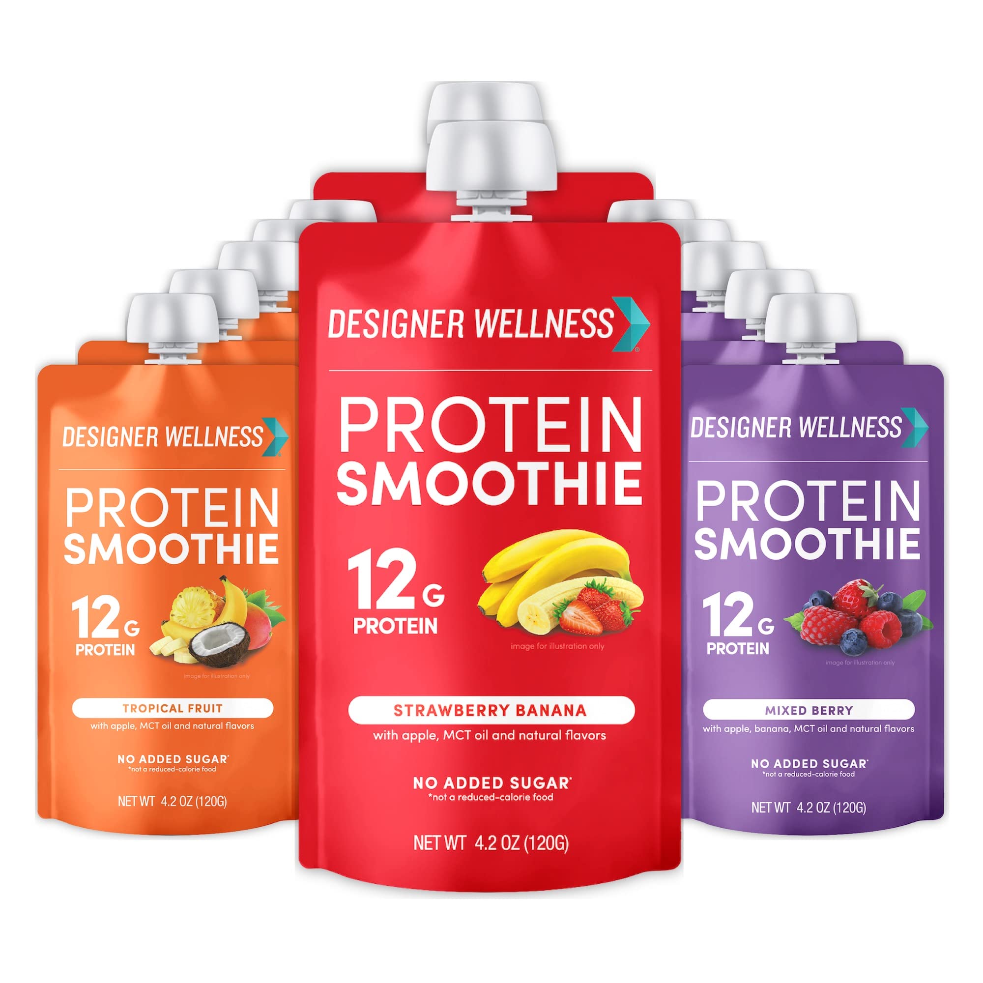 Designer Wellness frente del paquete mostrando variedad y conveniencia