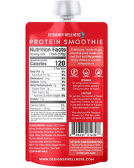 Designer Wellness textura cremosa del smoothie con puré real y sabor natural