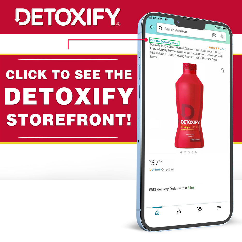 Detoxify envase con protección contra calor destacando conservación segura