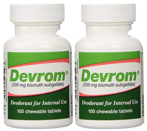 Devrom Erectogen frasco frontal mostrando etiqueta y beneficio frescura discreta