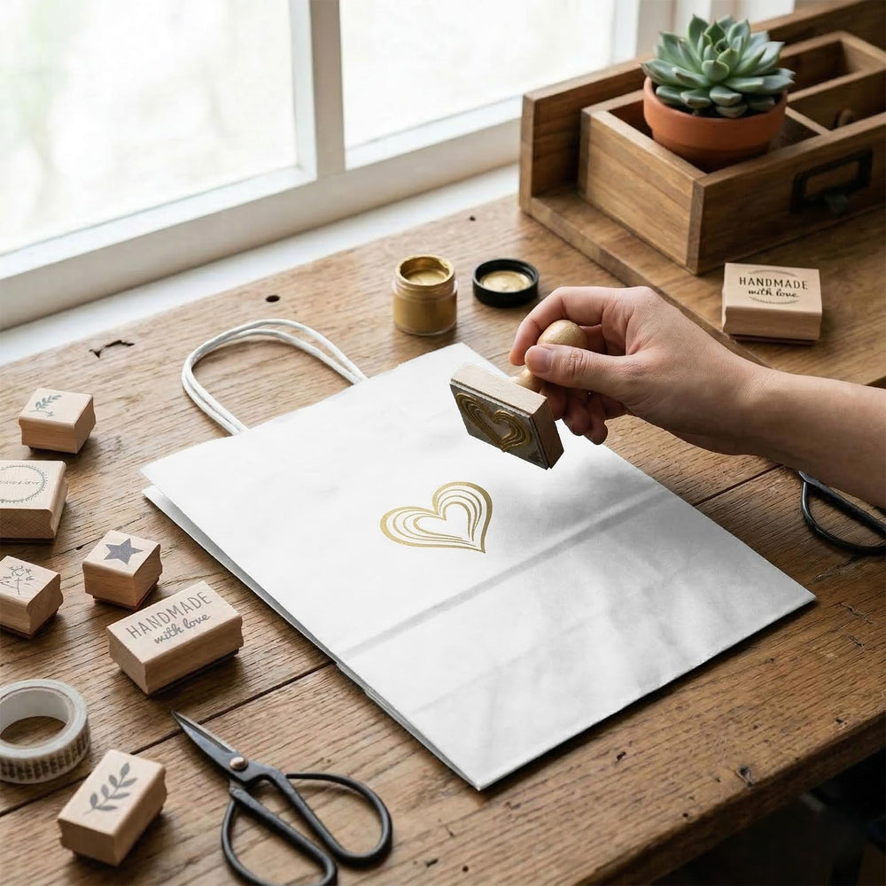 DEWJDFSC bolsa usada en comercio para empaquetado rápido y elegante