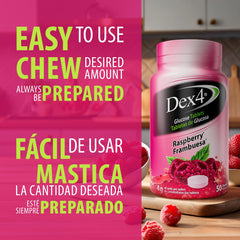 Dex4 etiqueta nutricional detalle transparencia y dosis por tableta
