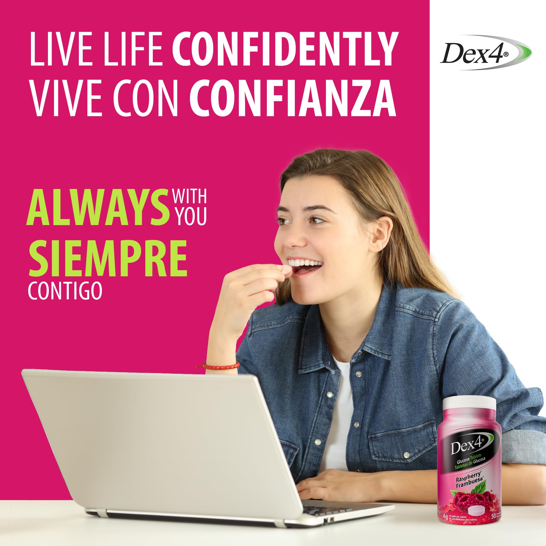 Dex4 tabletas en mano fáciles de llevar y consumir
