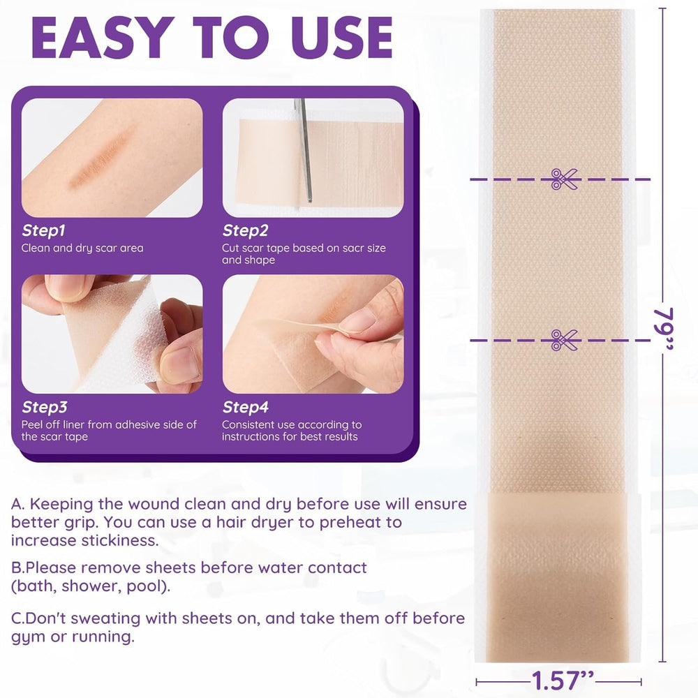 Aplicación de DFK en abdomen tras cesárea, protección suave y cómoda durante el día