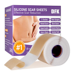 DFK paquete frontal mostrando rollo reutilizable y beneficios visibles