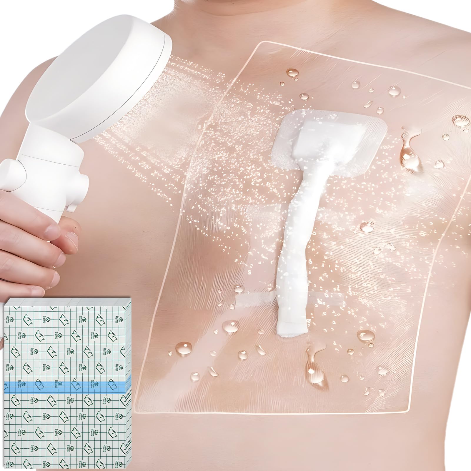 DiaBelt empaque frontal mostrando pack de 25 y beneficio protección