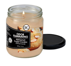 Dianne's Custom Candles cera de soja textura cremosa que favorece quemado uniforme