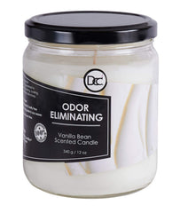 Dianne's Custom Candles frontal de la vela 12 oz con aroma vainilla, aspecto premium