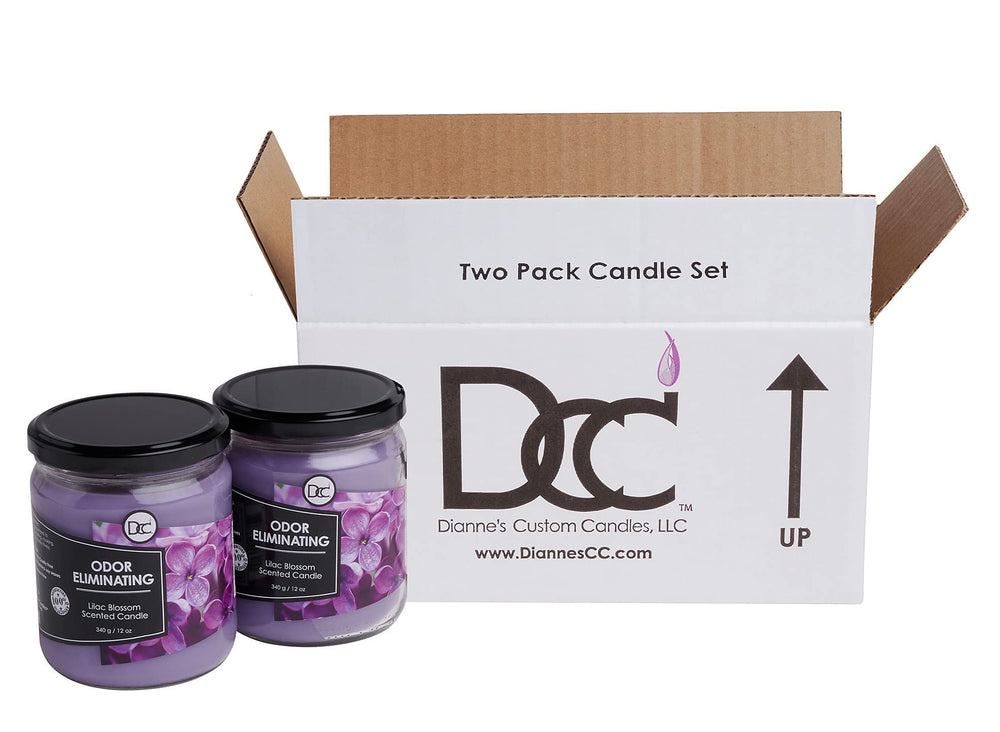Dianne's Custom Candles vela encendida en jarra, crea ambiente y neutraliza olores