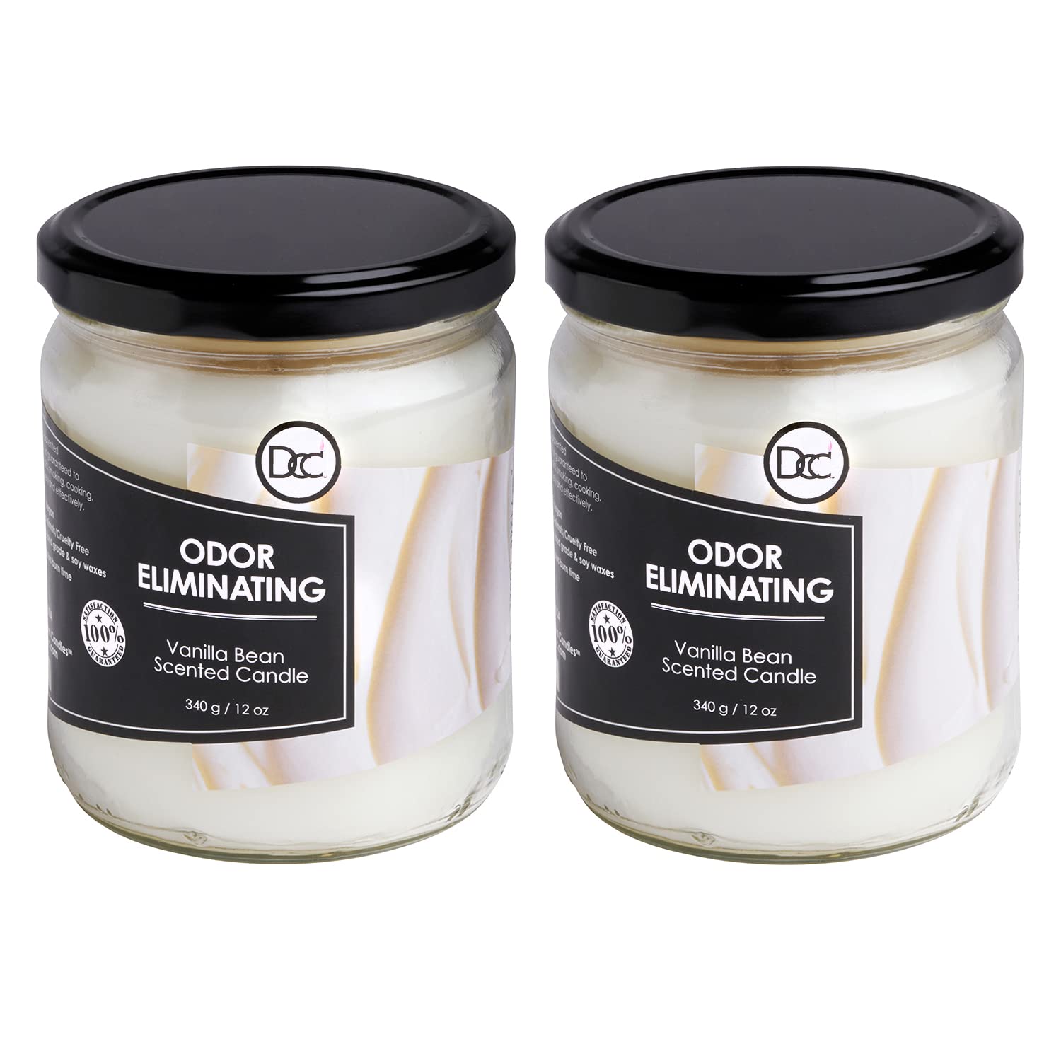 Dianne's Custom Candles vista frontal del pack, aroma duradero