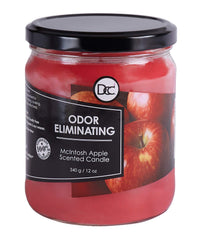 Dianne's Custom Candles vista frontal con aroma Mcintosh Apple y neutraliza olores