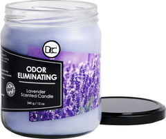 Dianne's Custom Candles etiqueta en detalle mostrando ingredientes y certificaciones
