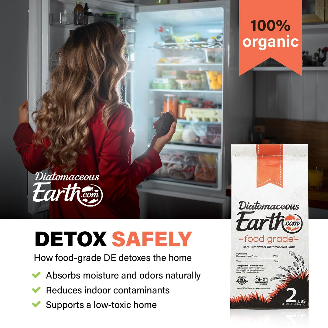 DiatomaceousEarth cuchara incluida para dosificar y evitar desperdicio