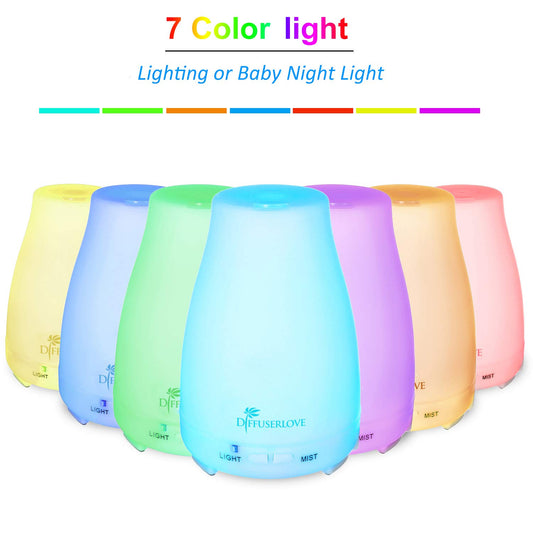 Diffuserlove detalle de la superficie y materiales PP ABS sin BPA, durabilidad segura