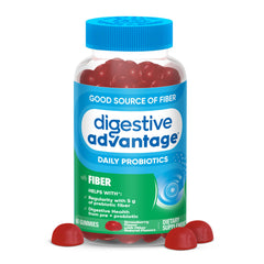 Digestive Advantage frasco frontal mostrando la marca y beneficios visibles