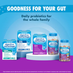 Textura superficial de la cápsula Digestive Advantage resaltando pureza