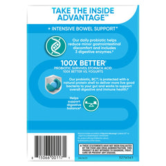 Digestive Advantage detalle de la cápsula y textura para ver la formulación