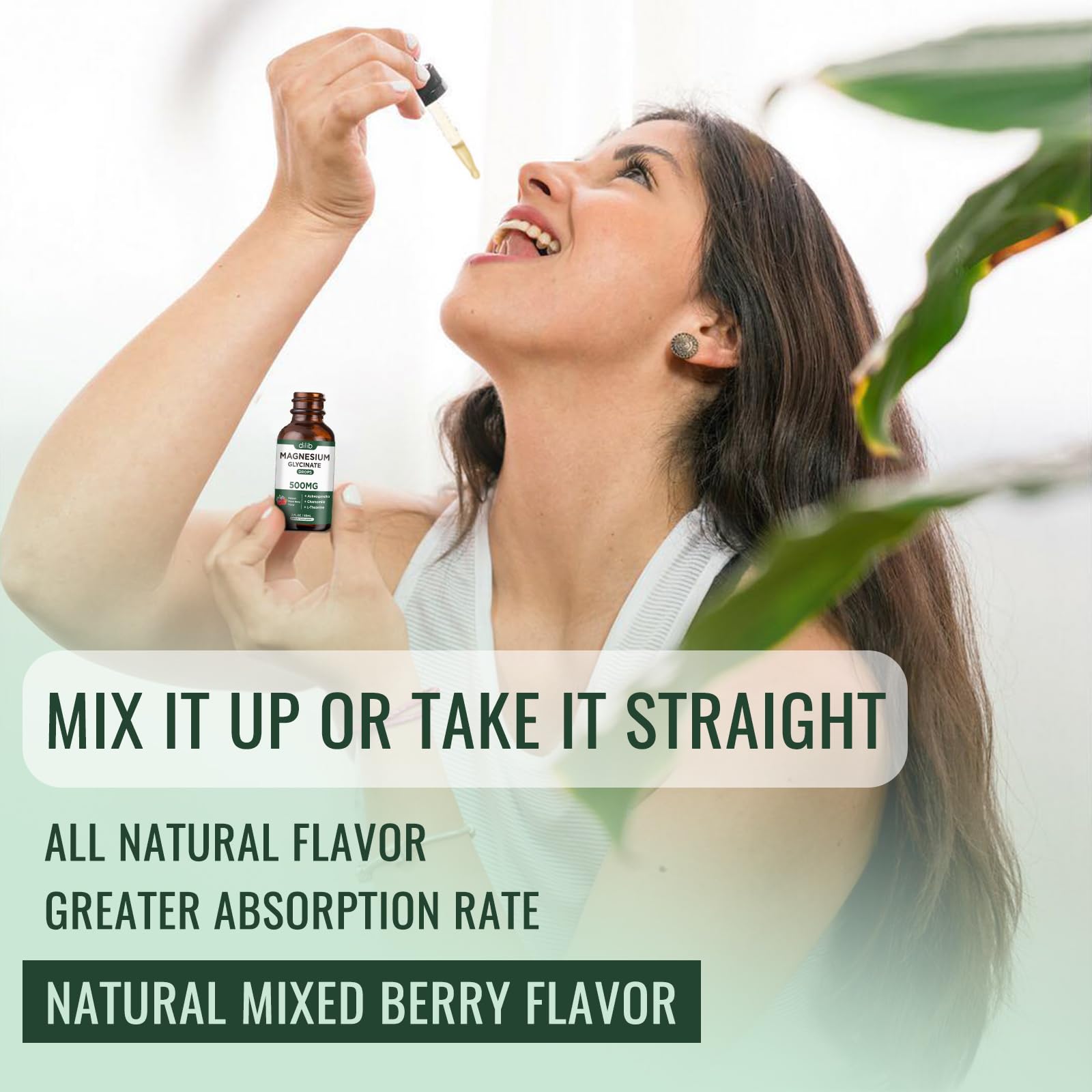 dilib etiqueta con lista de ingredientes y respaldo de biodisponibilidad