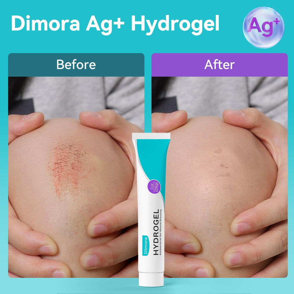 Dimora gel etiqueta con ingredientes y fórmula sin fragancias