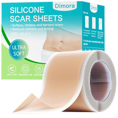 Dimora embalaje frontal mostrando rollo y tamaño, protección clínica