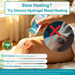 Dimora primer plano de la textura del gel mostrando aspecto fresco y no graso
