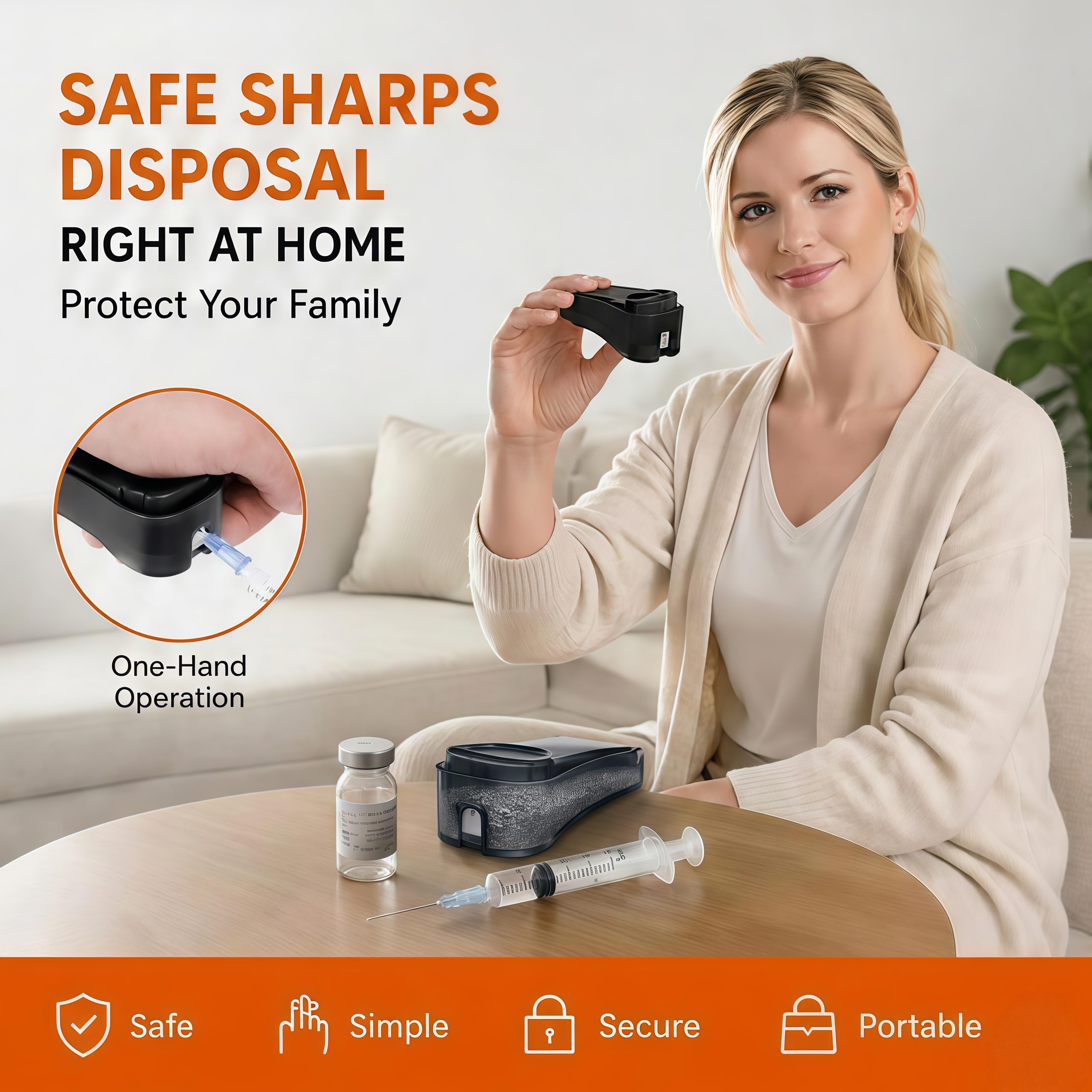 dimple maker guardado en bolso de viaje, transporte sin derrames