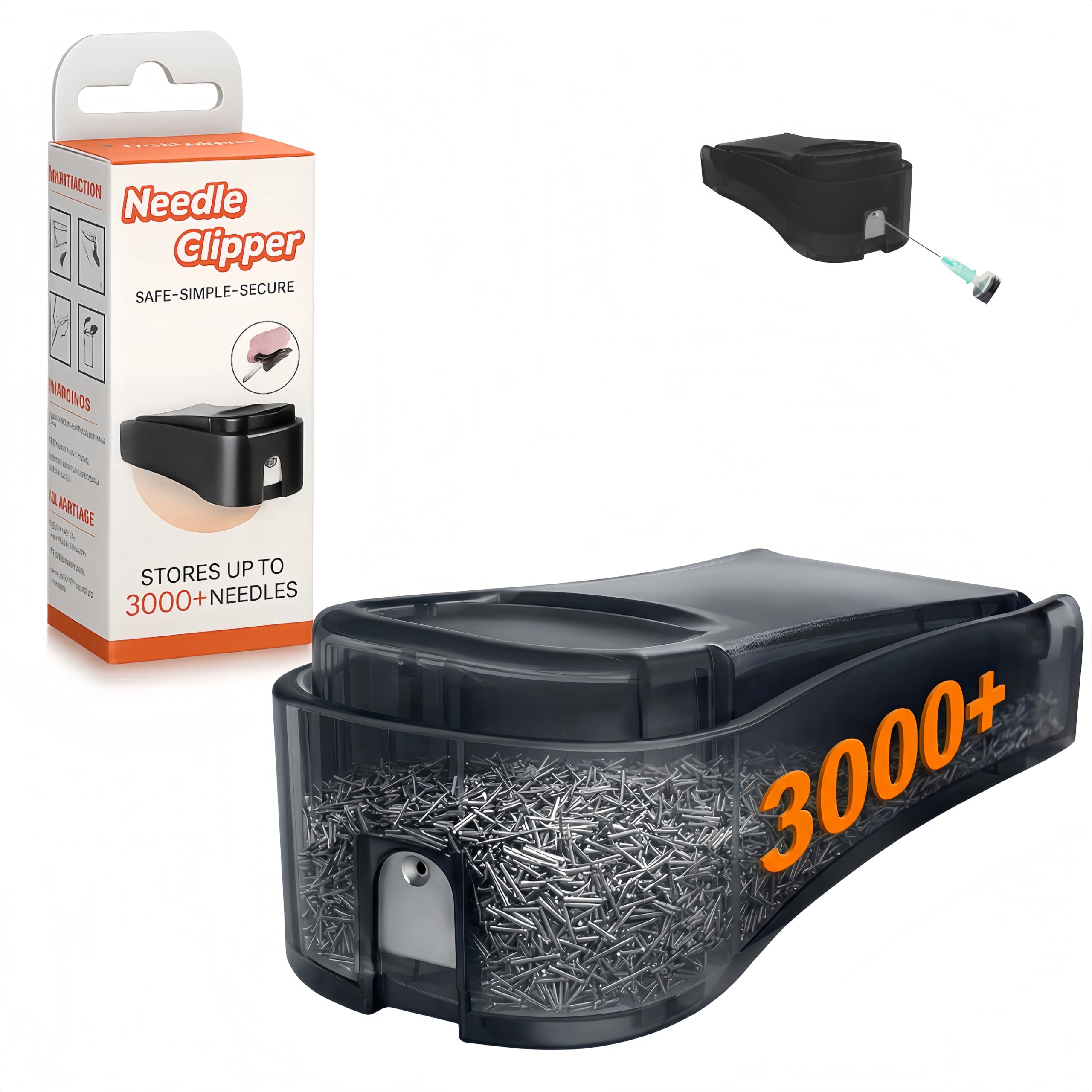 dimple maker vista frontal del cortador compacto, almacenamiento seguro
