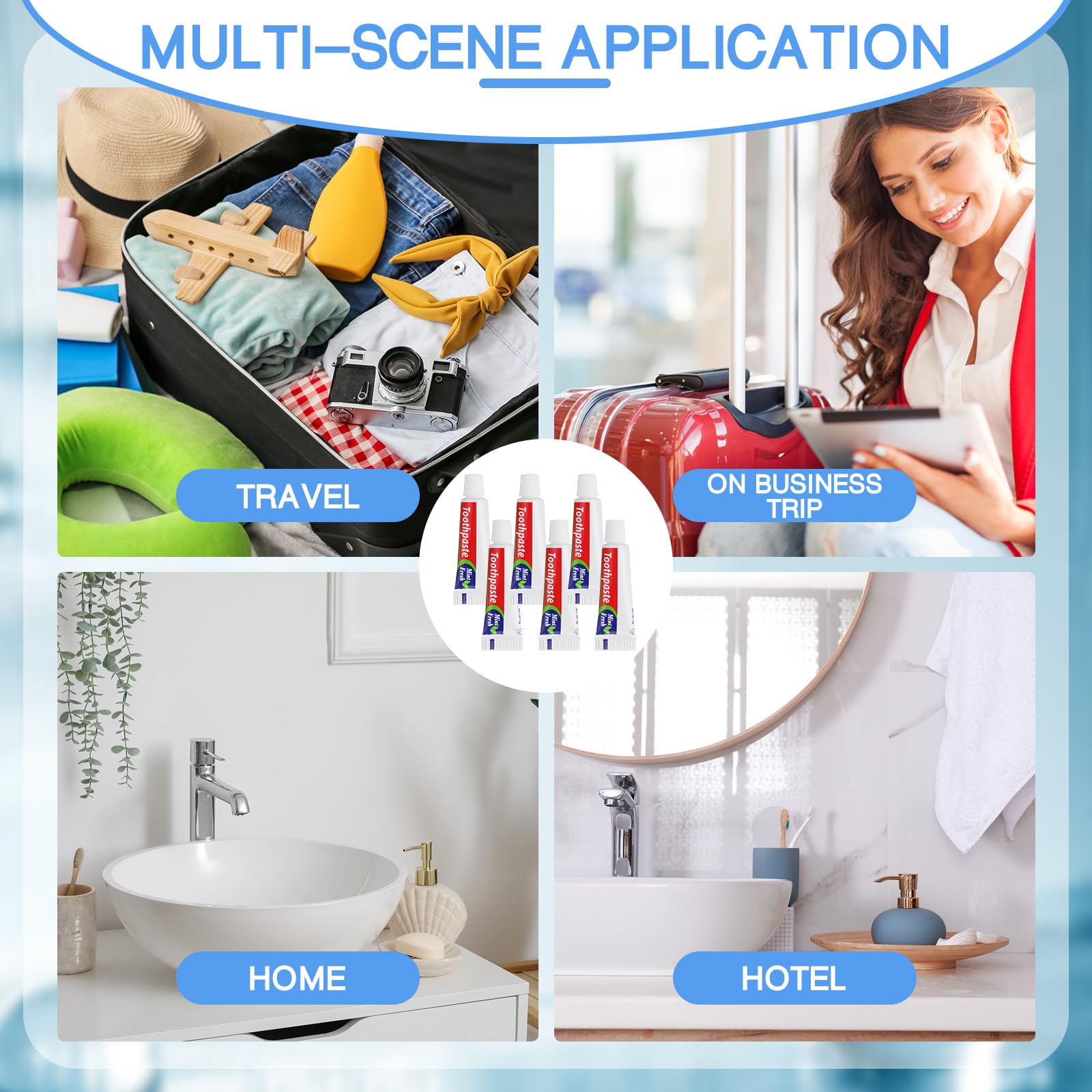 Dimsile disposición en baño de hotel como amenity profesional y práctica