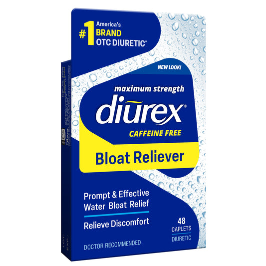 Diurex Max frontal del empaque mostrando alivio rápido