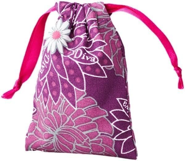 DIVA empaque retro floral, estética y almacenamiento higiénico