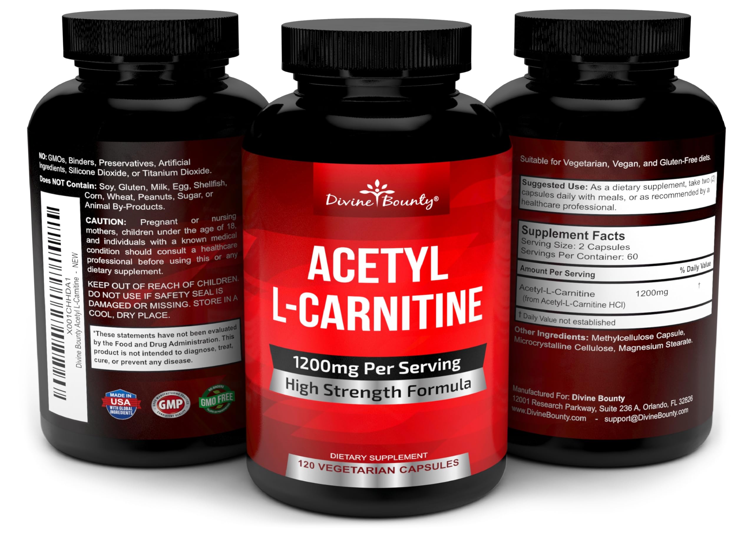 Divine Bounty producto en escena de entrenamiento promoviendo conveniencia