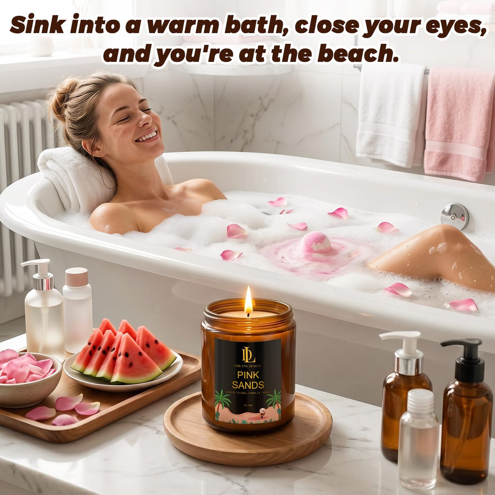 DL DREAMY DEWLA etiquetas con nombres de aromas, guía visual para elegir