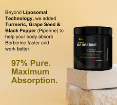 DLNIA ilustración liposomal mostrando entrega mejorada y absorción