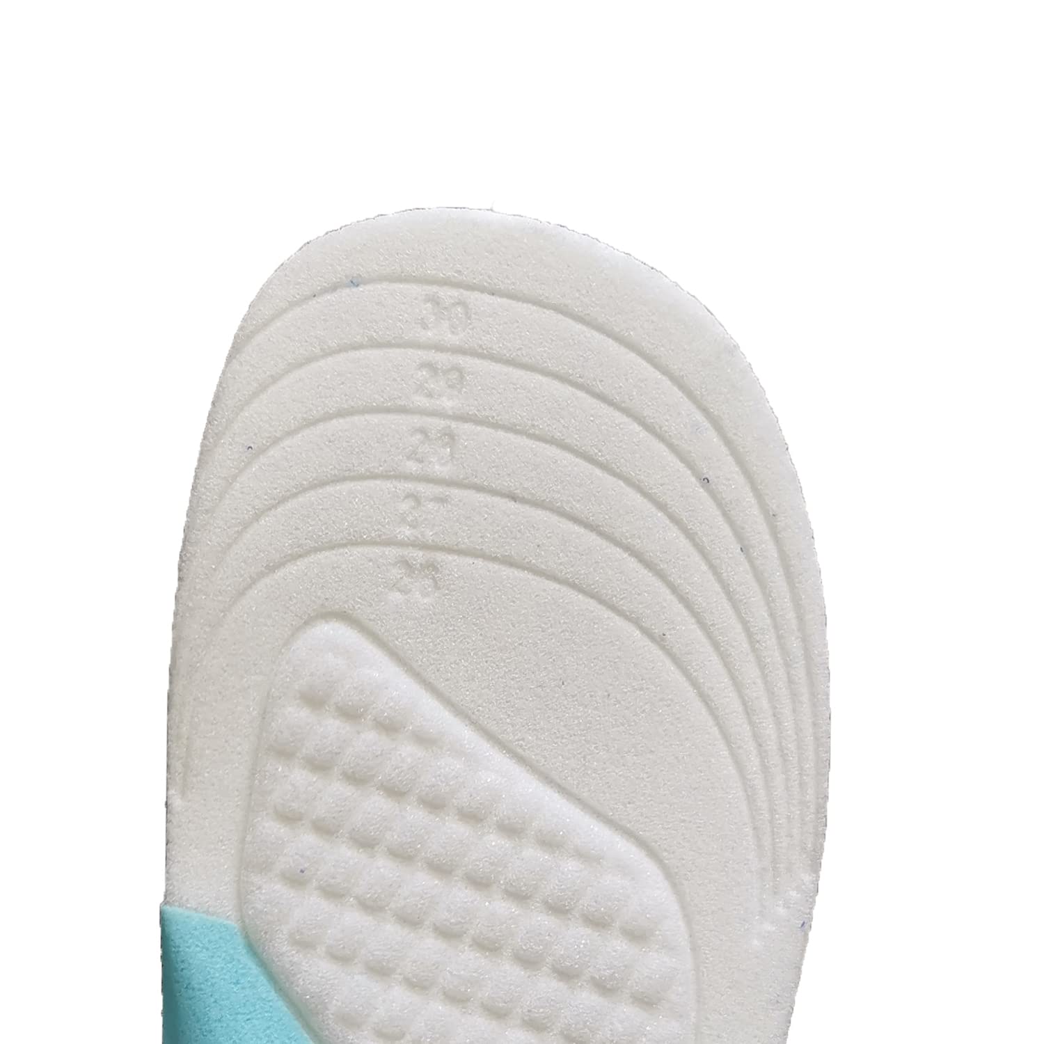 DLOSN niño con zapatillas usando plantillas, ofreciendo soporte cómodo