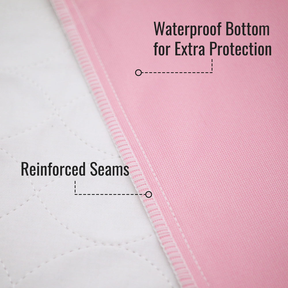 DMI protector en cama en uso demostrando barrera impermeable