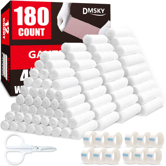 Dmsky envase frontal mostrando 180 rollos para reposición rápida
