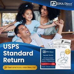 DNA Direct primer plano de hisopos bucales para toma indolora