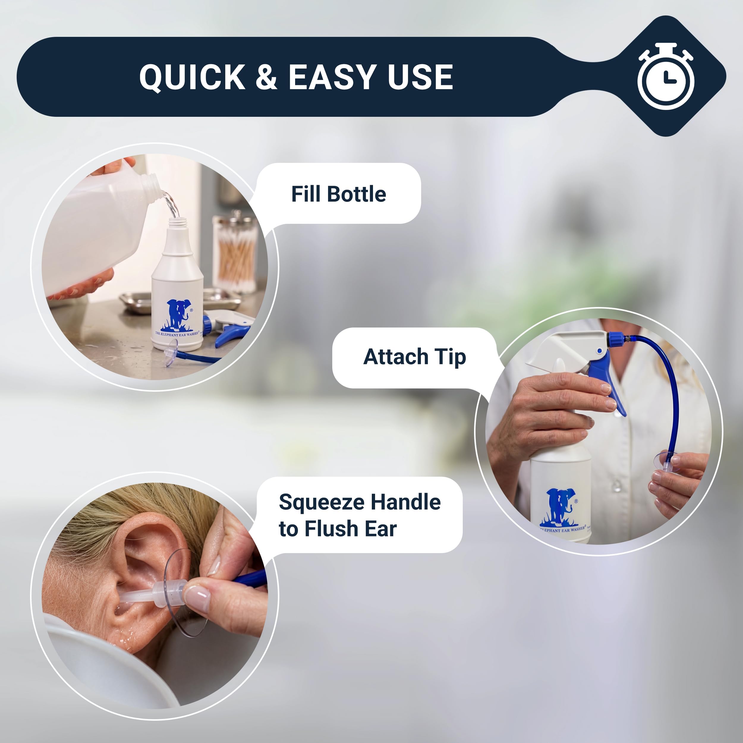 Doctor Easy comparación de tamaño en mano que muestra portabilidad