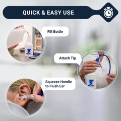 Doctor Easy comparación de tamaño en mano que muestra portabilidad