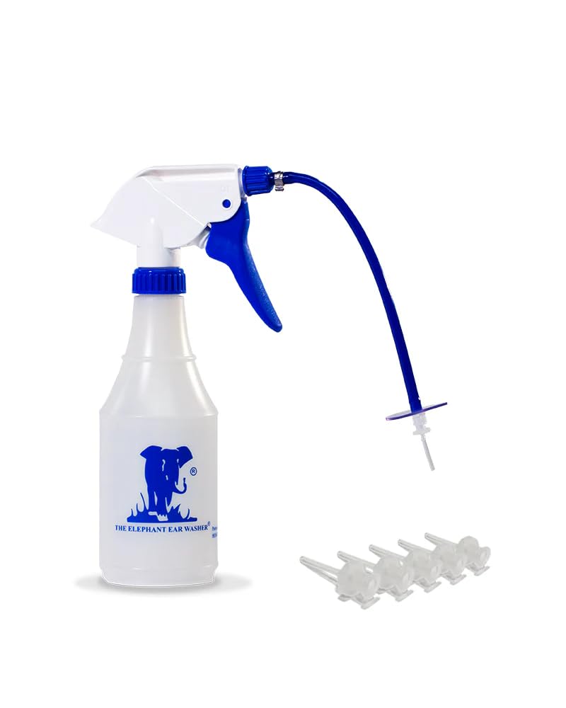 Doctor Easy Elephant vista frontal del sistema y botella, facilidad de manejo