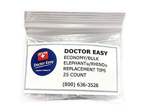 Doctor Easy paquete frontal de 25 puntas, ahorro y compatibilidad garantizada
