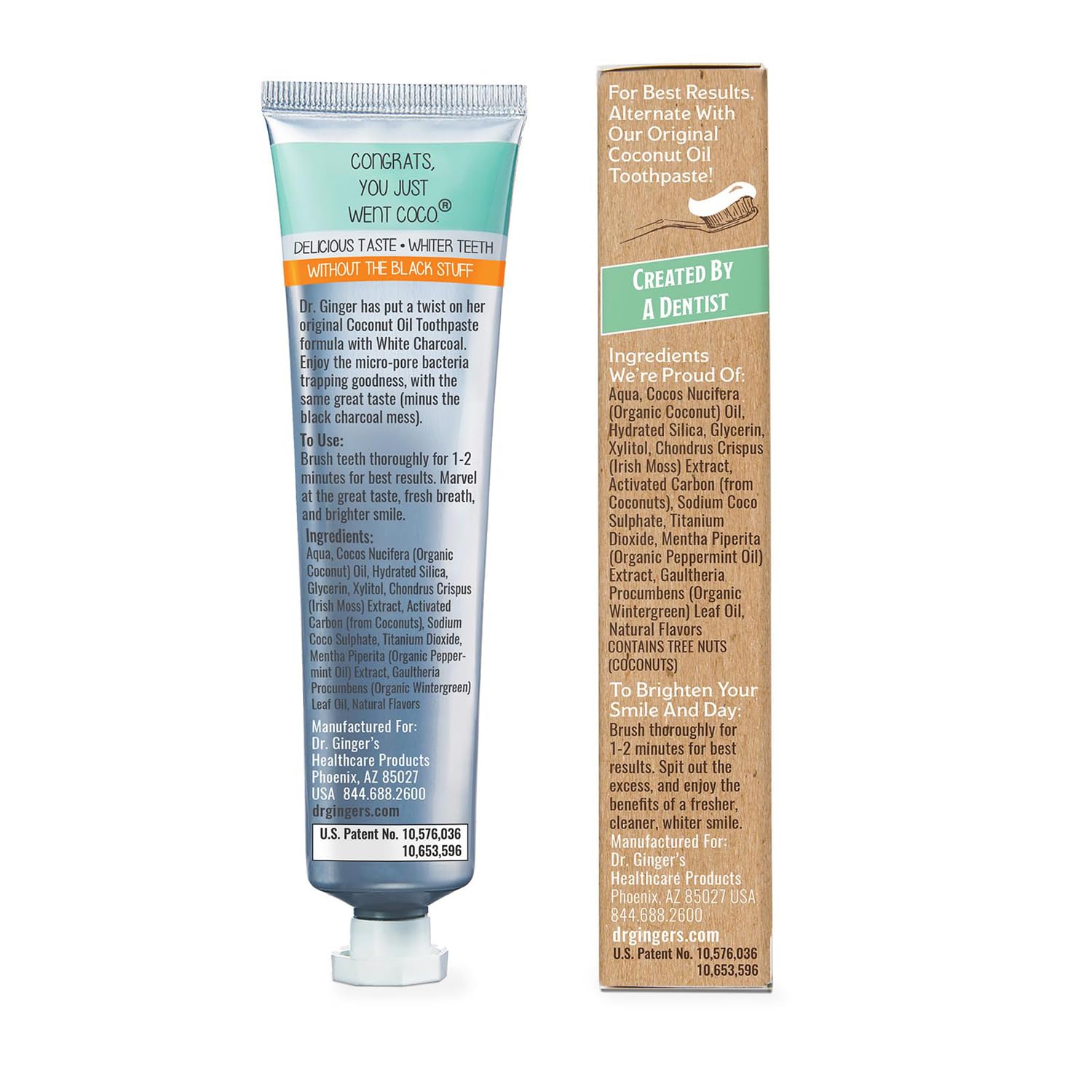 Doctor Ginger's textura de la pasta detallada, muestra consistencia suave y crema