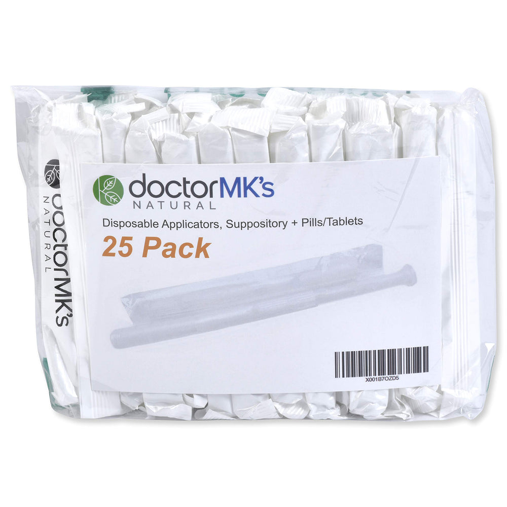 Doctor MK's aplicador frontal muestra 25 unidades, higiene mejorada