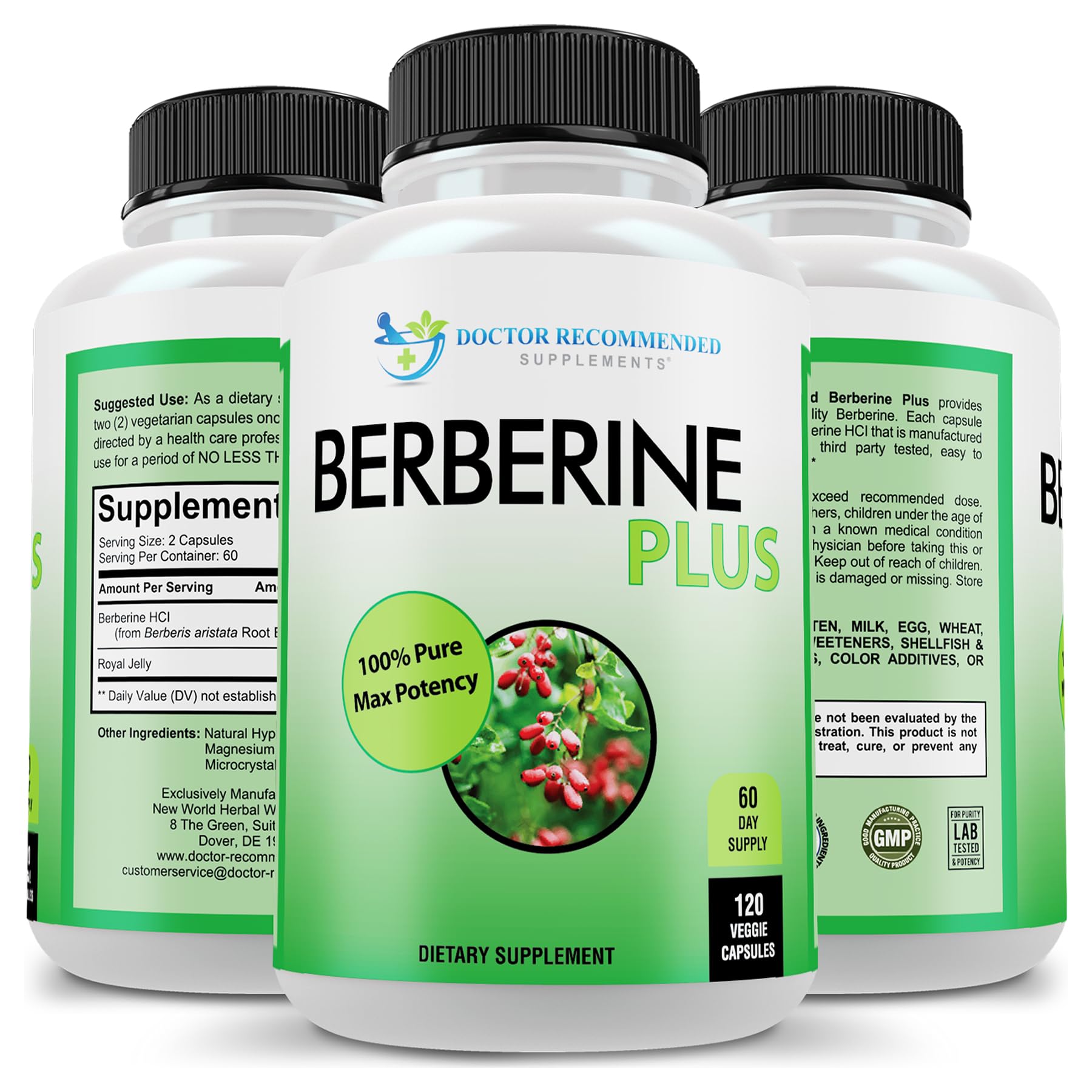 DOCTOR RECOMMENDED SUPPLEMENTS producto en ambiente saludable transmitiendo confianza