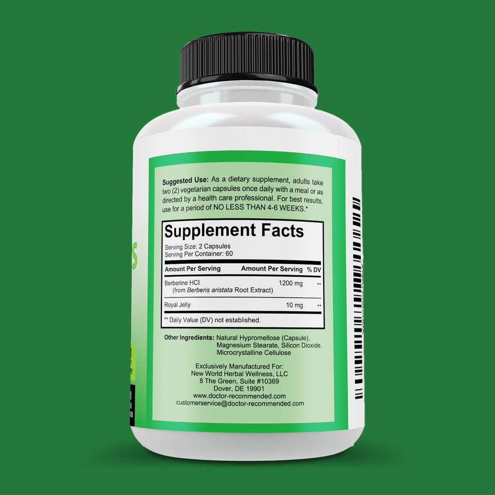 DOCTOR RECOMMENDED SUPPLEMENTS cápsula vegetal en primer plano evidencia pureza y textura